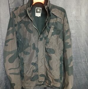 G-Star Men's Camouflage Jacket